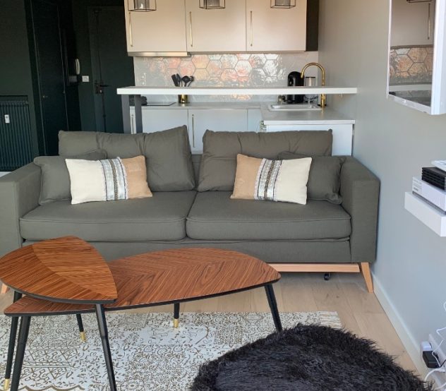 Rénovation des sols, murs et plafonds d&rsquo;un T2 à Biarritz