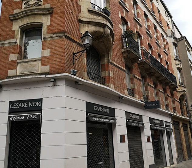 Magasin CESARE NORI à Toulouse – rénovation des sols